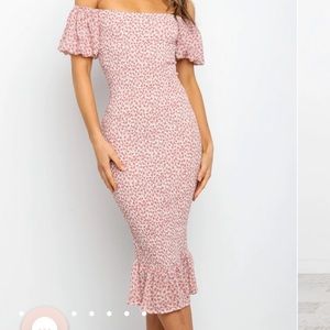 Petal & Pup Pink Floral Maxi Dress